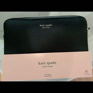 Brand new, in box, Kate Spade Laptop Sleeve.